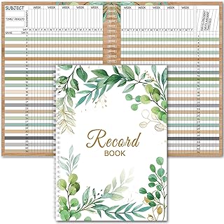 Spiral Teacher Grade Book for 2025-2026