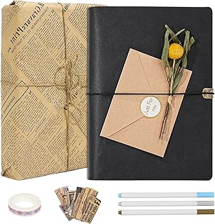 Vintage 3-Ring Photo Album Scrapbook Kit