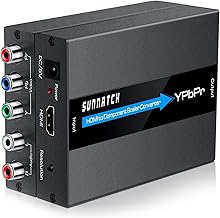 HDMI to Component Converter with Scaler, 1080P YPbPr Adapter