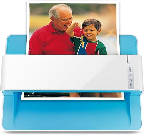 Fast 4x6 Photo Scanner with Auto Crop and Deskew