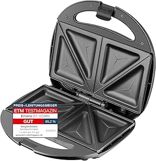 Double Sandwich Maker with Non-Stick Coating