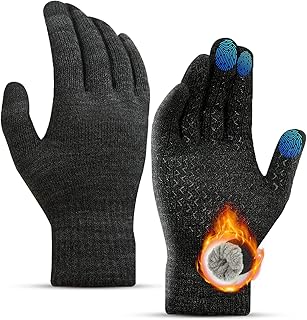 Warm Touch Screen Fleece Gloves for Men and Women