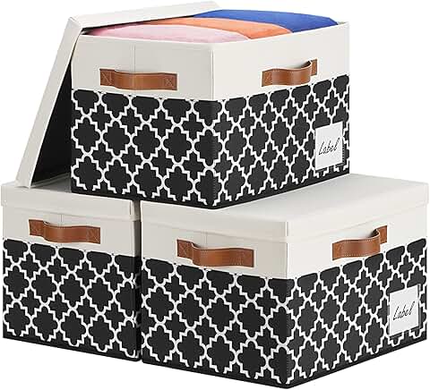 Extra Large Foldable Storage Bins with Handles