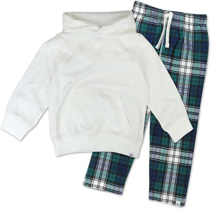 Unisex Baby Hoodie Lounge Set Made of Organic Cotton