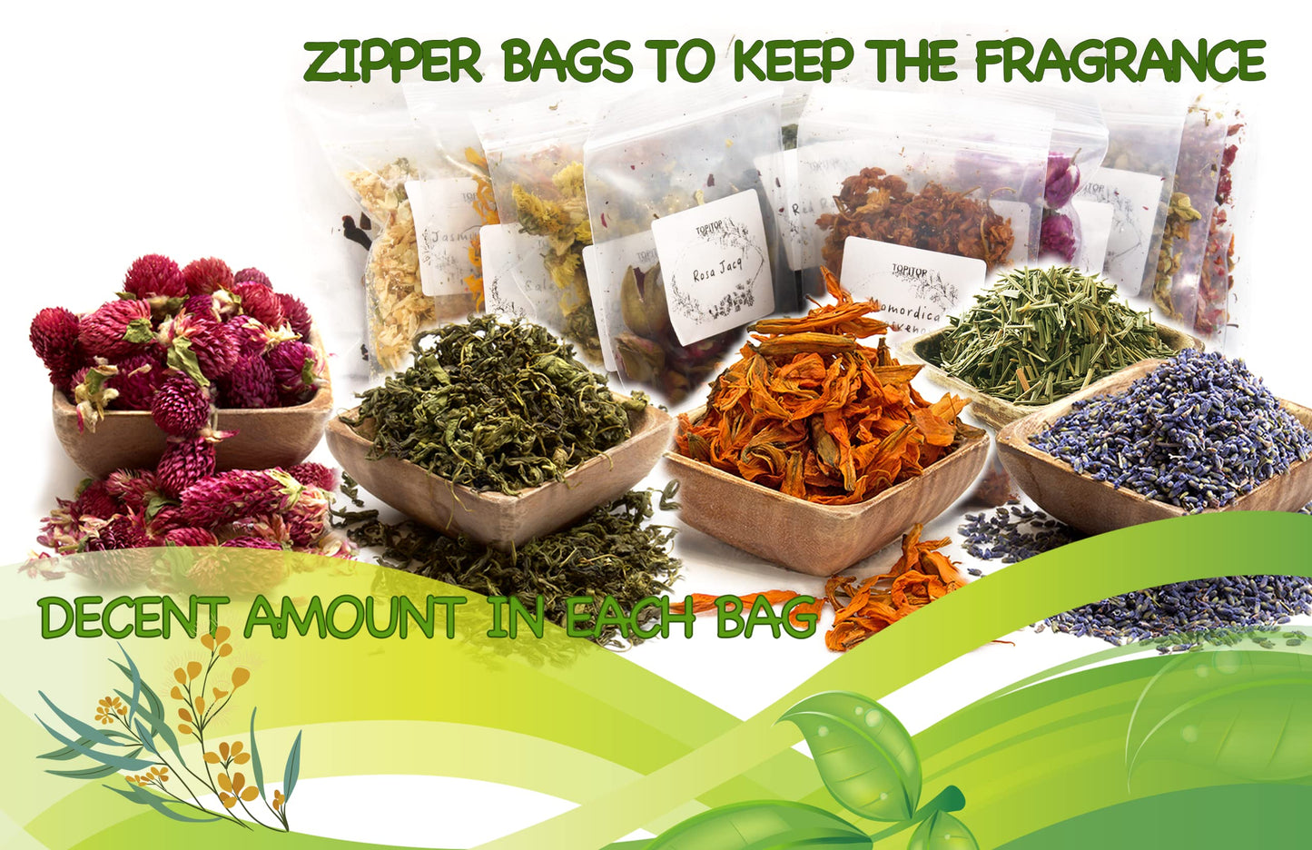 Essential Dried Flower and Herb Kit for Soap and Candle Making