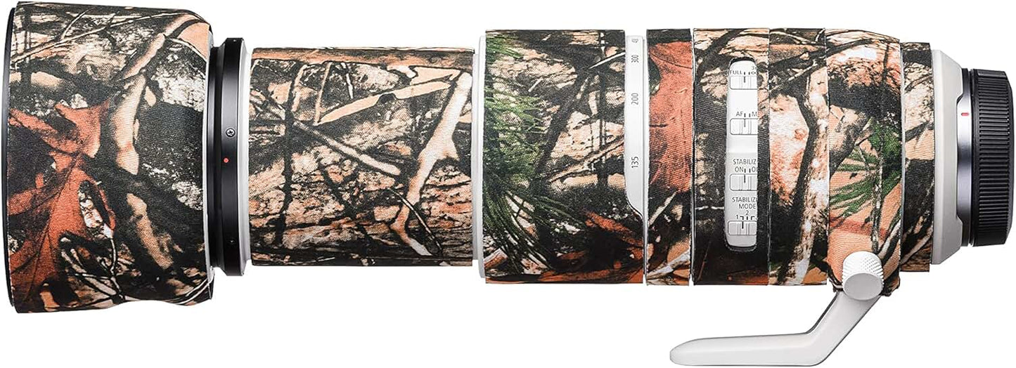 Neoprene Camouflage Lens Cover for RF 100-500 F4.5-7.1L USM