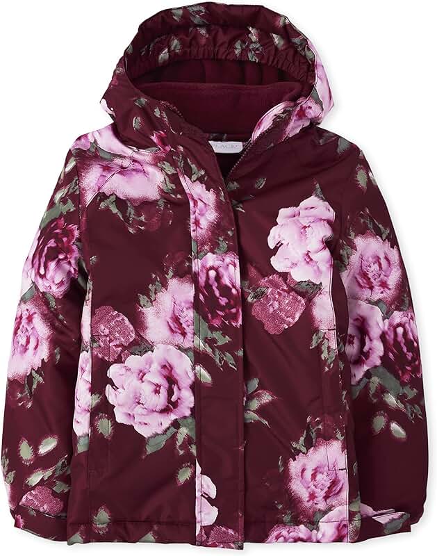 Girls' 3-in-1 Winter Jacket with Fleece Lining