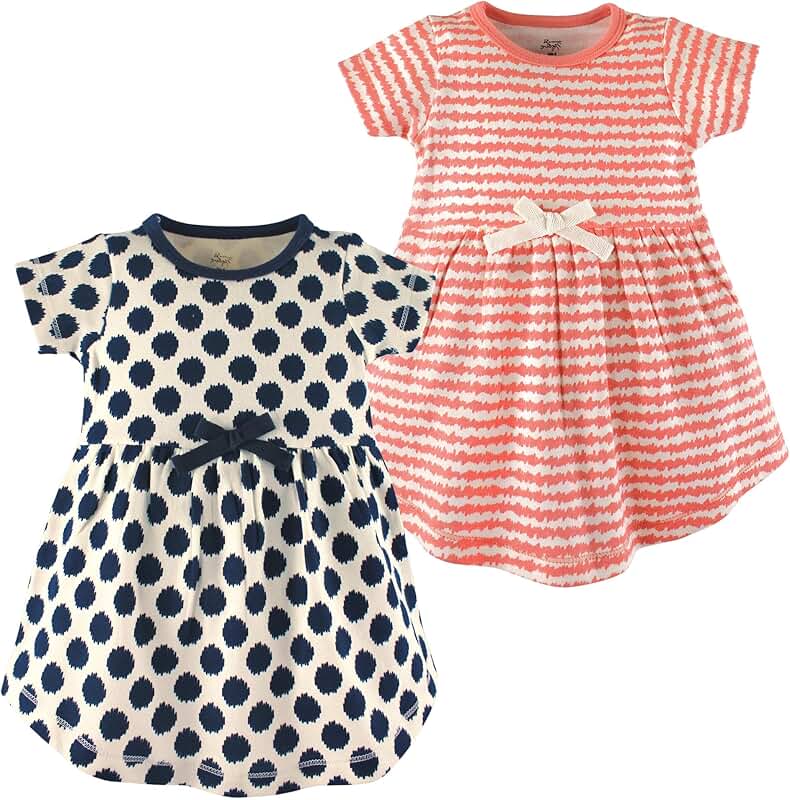 Short-sleeve dresses, 2-pack