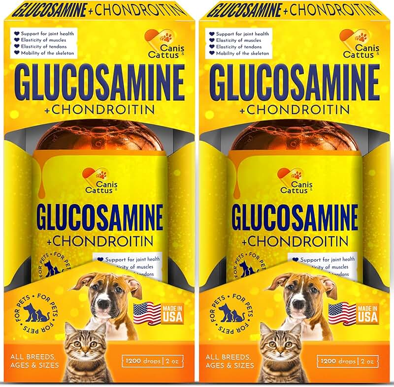 Joint supplement for cats and dogs, liquid, 2 bottles