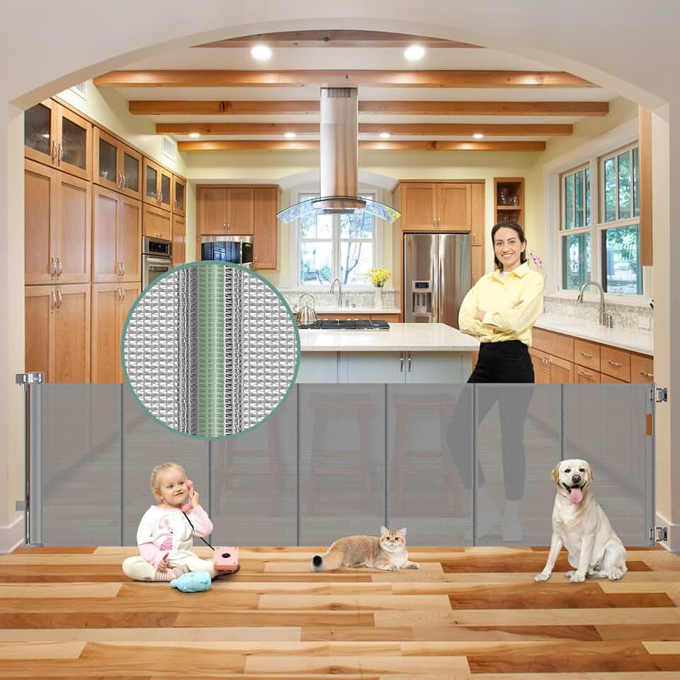 Extra Long Baby Gate for Large Openings