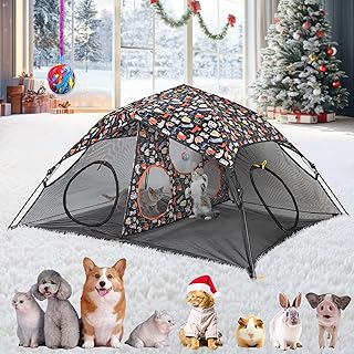 Large Outdoor Cat Play Tent for Indoor and Outdoor Use