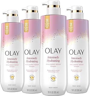 Hydrating Body Wash with Hyaluronic Acid, 4-pack