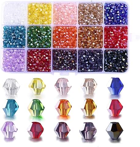 2mm AB Colorful Glass Beads for Jewelry and Crafts