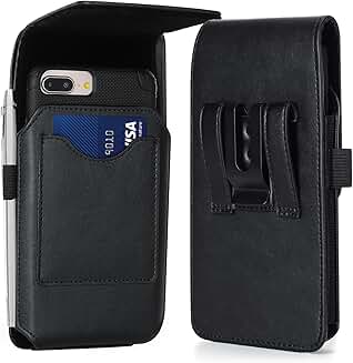 Leather Phone Holster for iPhone and Galaxy Models