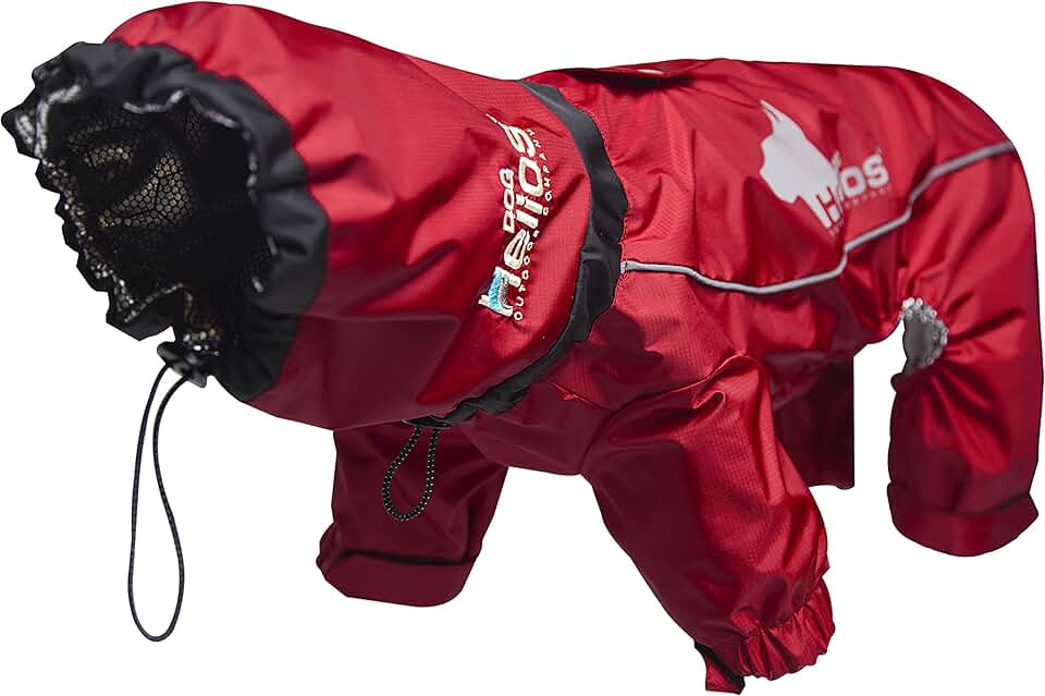 Weatherproof Insulated Dog Jacket with Heat Retention