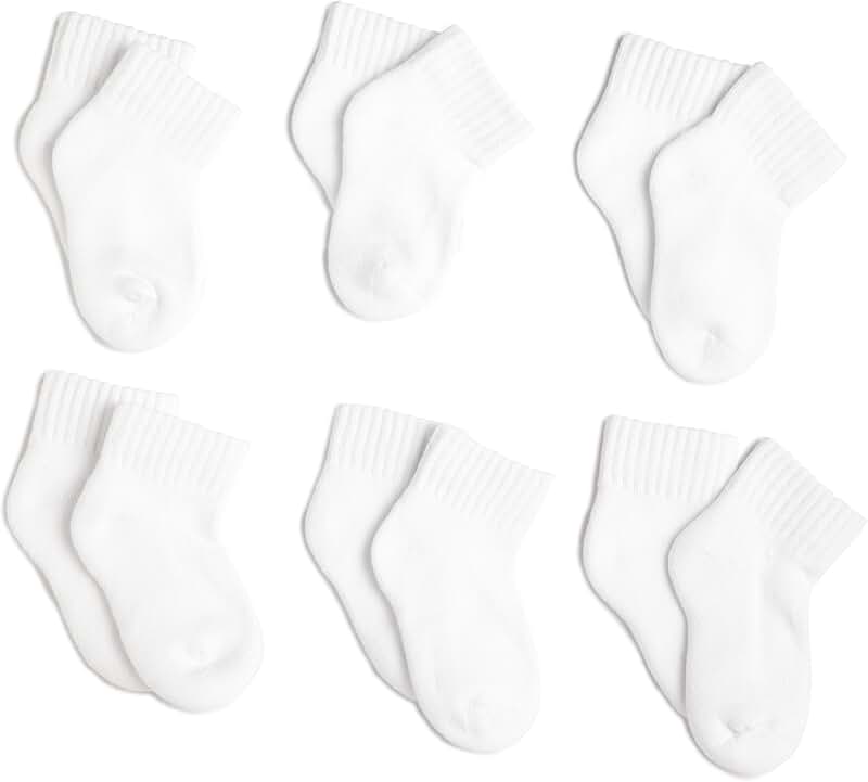 Unisex Baby Newborn 6 Pack Seamless Sport Socks