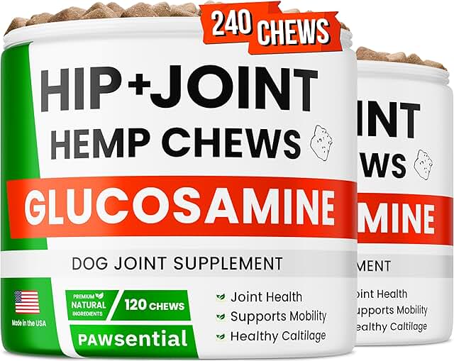 Hemp Joint & Hip Support Chews for Dogs