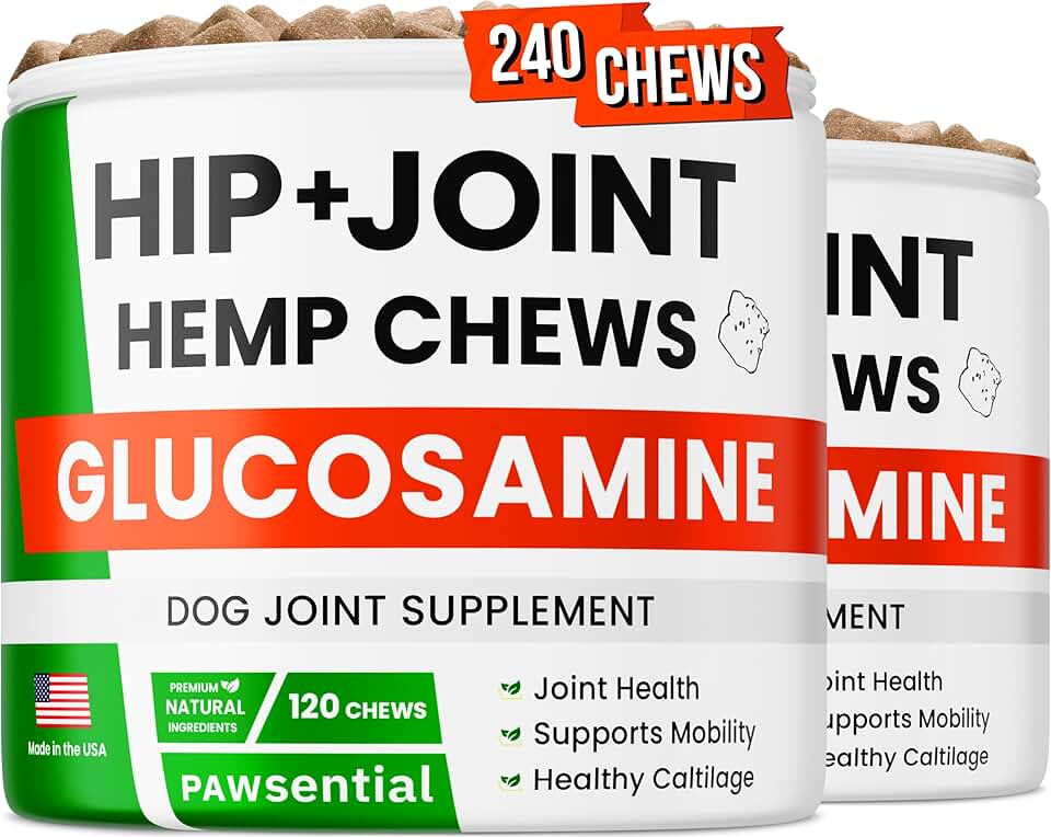 Hemp Joint & Hip Support Chews for Dogs