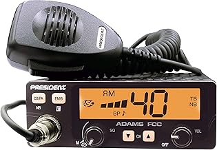President Adams FCC CB Radio with Color LCD and Features