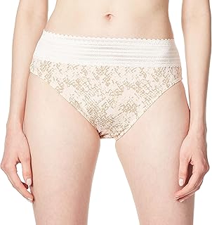 Women's Comfortable Lace Microfiber Hi-Cut Briefs