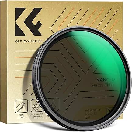 72mm Variable Neutral Density Lens Filter