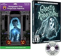 Ghostly Apparitions and 5.5’ x 9’ Hologram Projection Screen Bundle