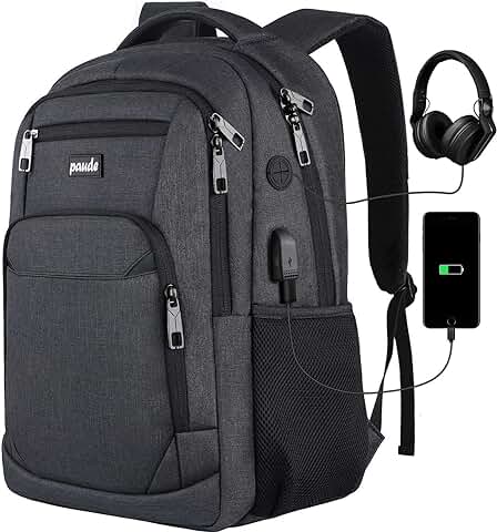 Backpack for Men and Women with USB Charging