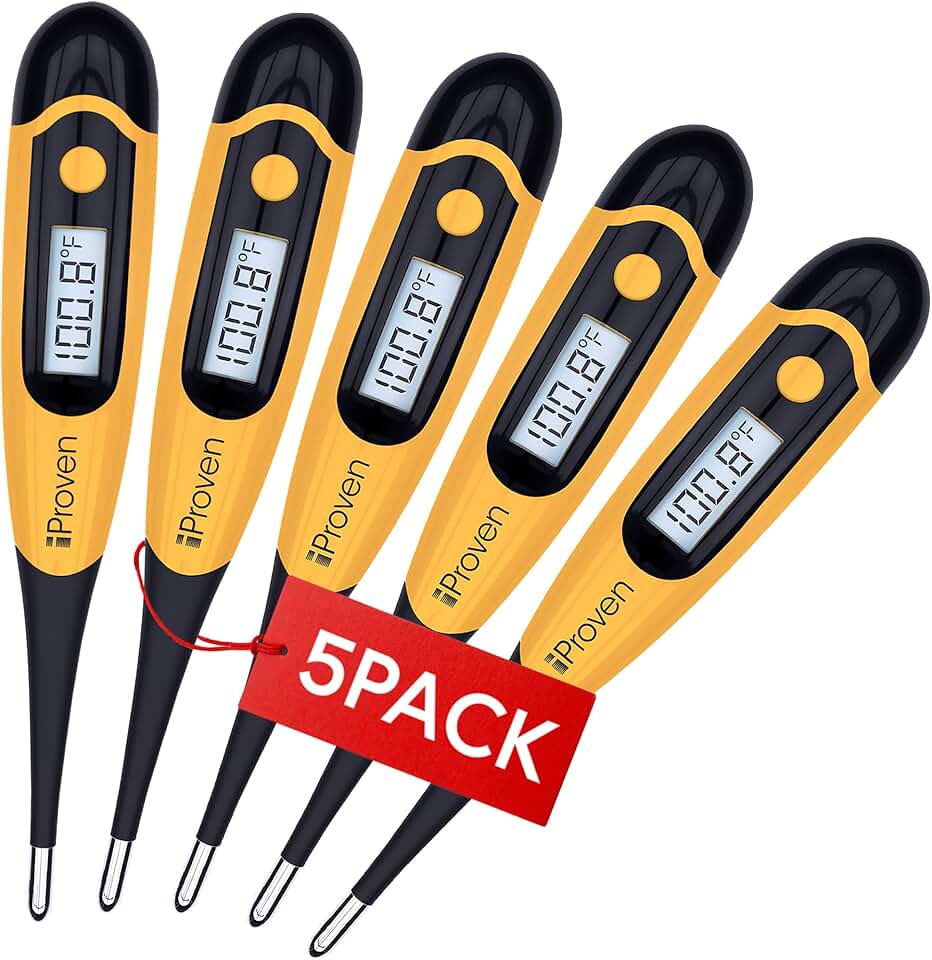 Pet Thermometer for Cats and Dogs, Fast and Waterproof