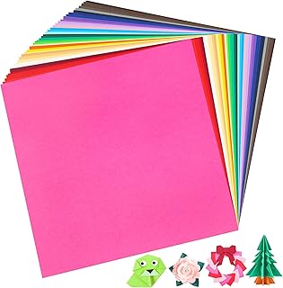 80 Sheets of 12x12 Inch Colored Cardstock in 40 Colors
