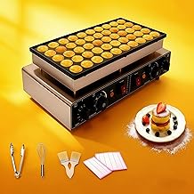 Mini Electric Pancake Maker with 50 Holes