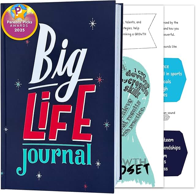 Growth Mindset and Gratitude Journal for Teens