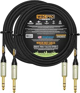 Two 75-Foot Ultra-Flexible Balanced Star-Quad Cables
