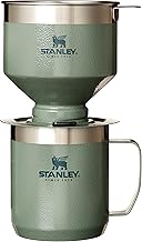 12 oz Pour Over Coffee Mug with Lid