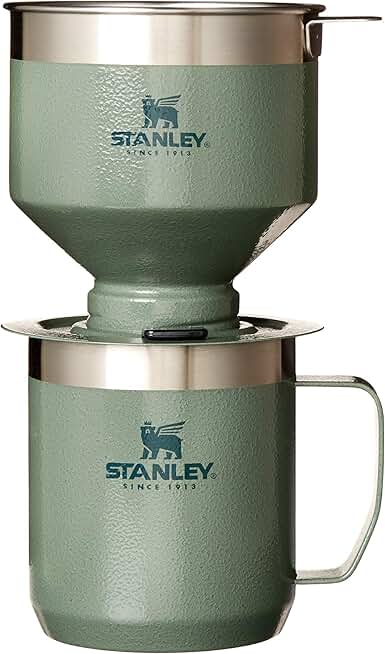 12 oz Pour Over Coffee Mug with Lid