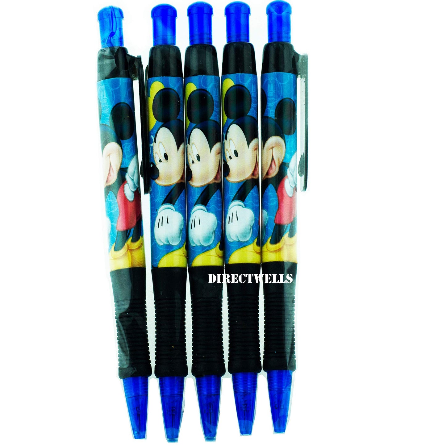 Set of 5 Retractable Mickey Mouse Pens