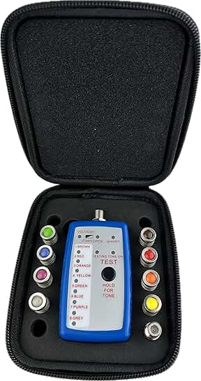 8-Way Coaxial Cable Mapper and Tracker