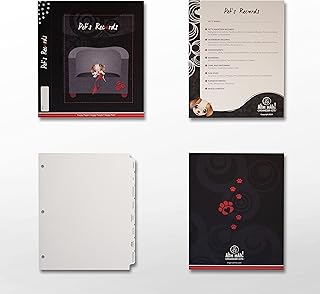 Pet Record Organizer Kit with Eight Index Tabs