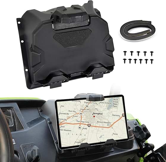 Adjustable Tablet and Phone Holder for Honda Pioneer