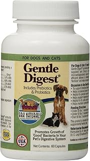 Gentle Digest Capsules for Dogs and Cats, 5 Pack