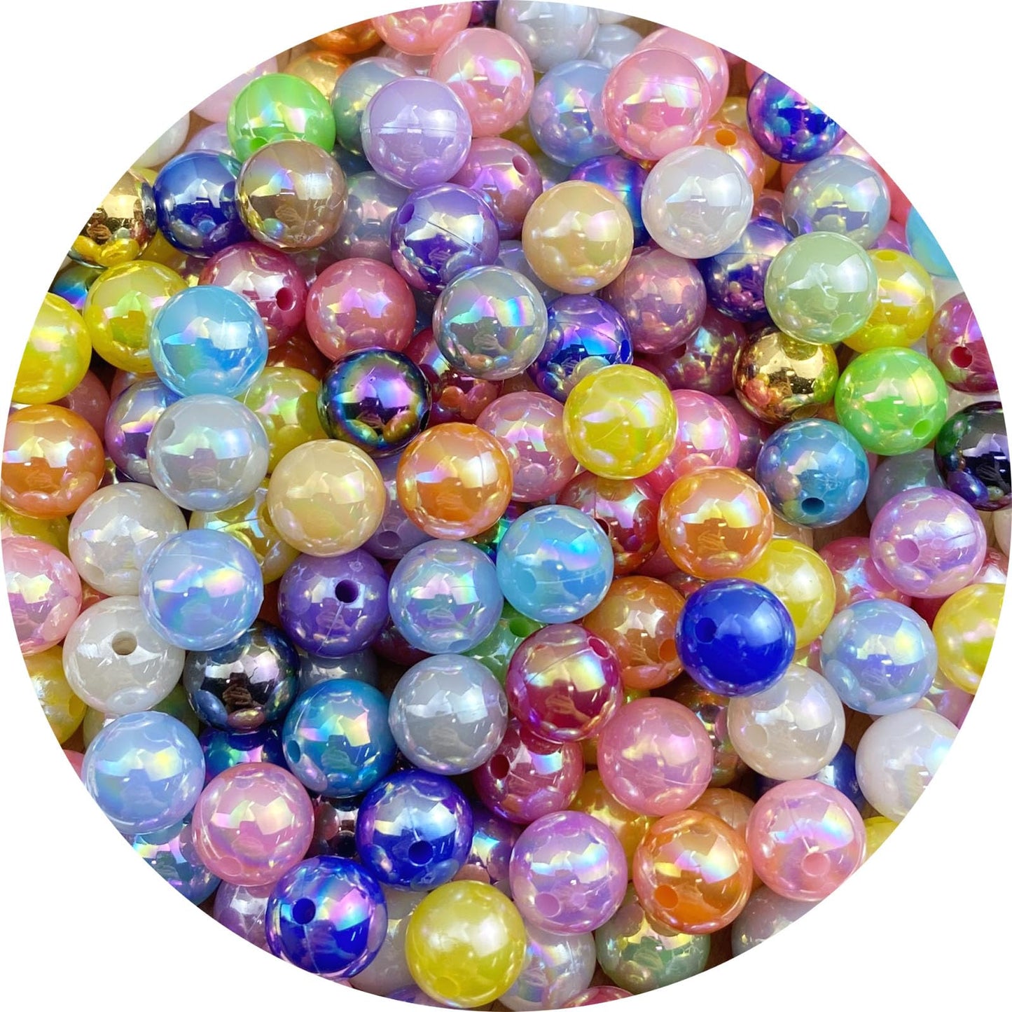 Colorful 10mm Pearl Beads for Jewelry and Home Decor
