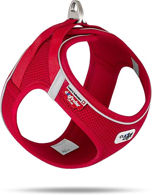 Red Air-Mesh Magnetic Vest Harness XS