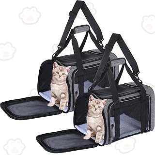 Soft Cat and Dog Carrier Bag, 17x11x11 inches