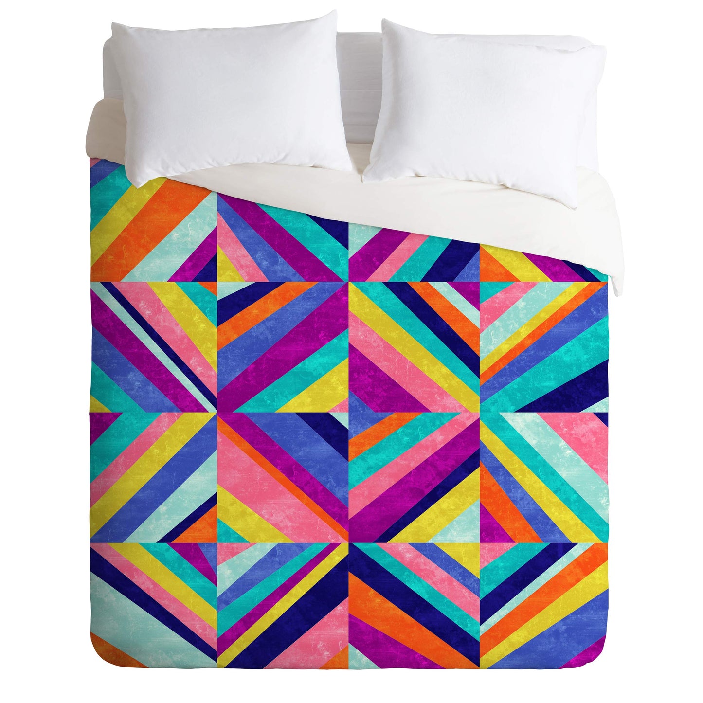 Jacqueline Moldonado Hybrid 1 Duvet Set with Pillow Sham, Twin, Multi