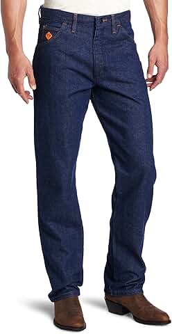 Men's Relaxed Fit Blue Jeans, 32W x 30L