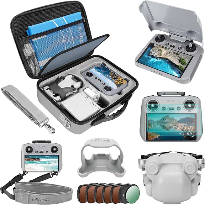 Mini 4 Pro Accessories Kit with Case and Filters