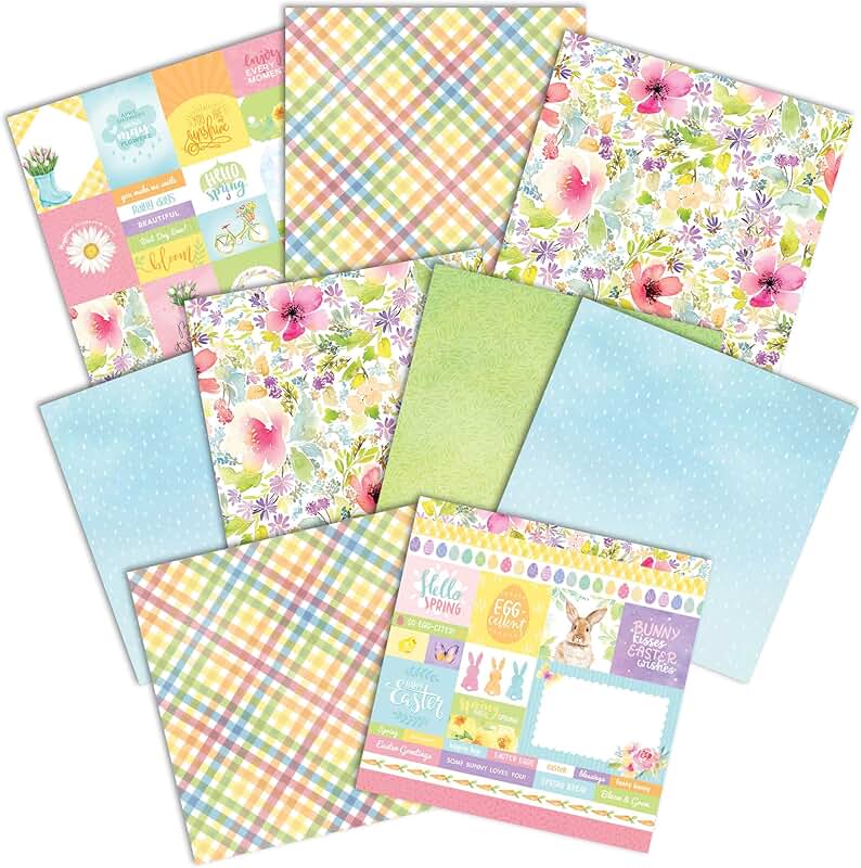 Joyful Spring 12x12 Decorative Double-Sided Paper Pack