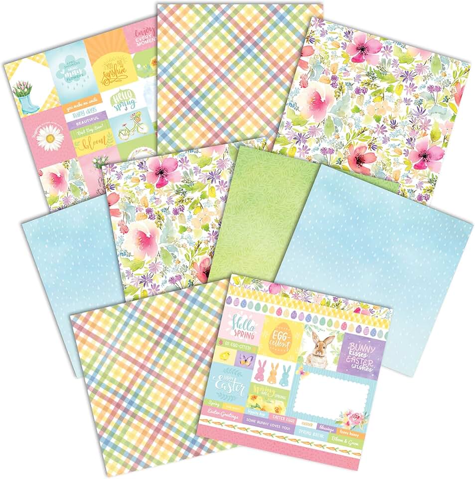 Joyful Spring 12x12 Decorative Double-Sided Paper Pack