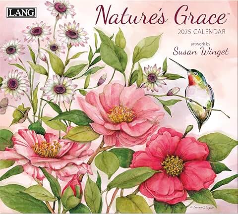 Nature's Grace 2025 Wall Calendar