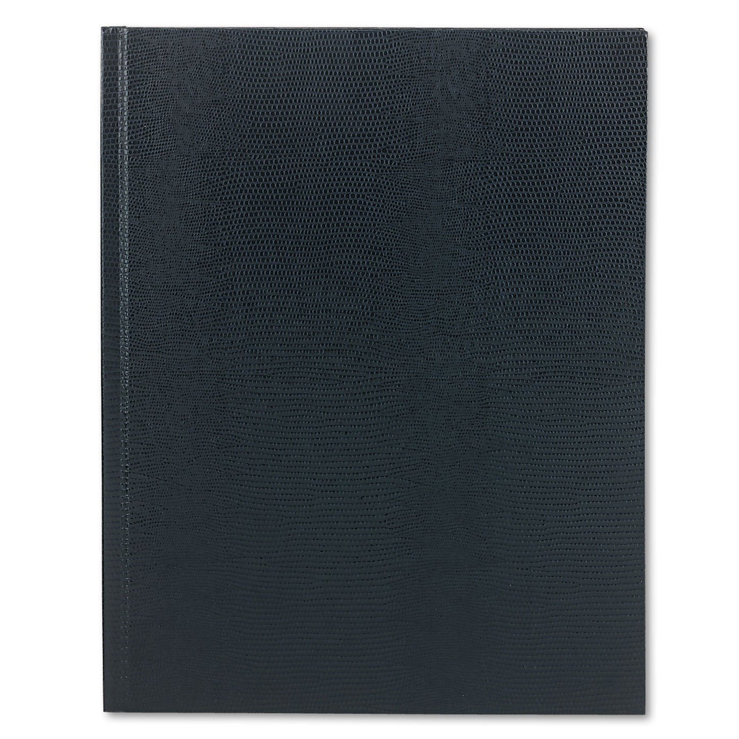 Blue hardcover journal with ribbon bookmark and 150 pages