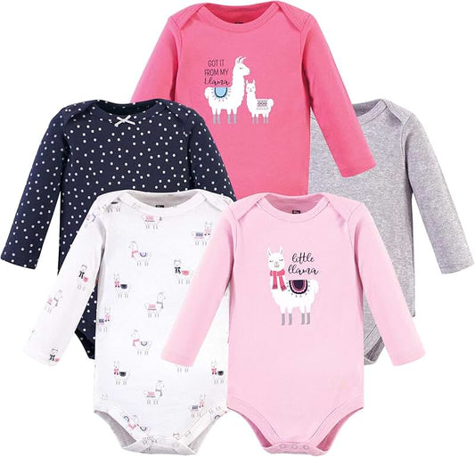 Unisex Baby Cotton Long-Sleeve Bodysuit for 3-6 Months